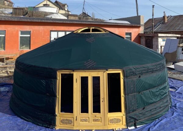 Authentic Mongolian Yurt with double glazed windows